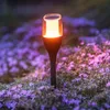 LUMILED solárna záhradná pochodeň solárne svetlo 64,5 cm so Náhľad obrázku produktu 1