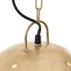 vidaXL Hängelampe Industriestil 25 W Messing Rund 42 cm E27 Produktbild-Vorschau 5