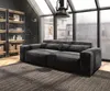 DELIFE Big-Sofa Sirpio 230x95 cm Mikrofaser Schwarz Produktbild-Vorschau 6