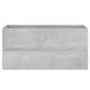 Waschbeckenunterschrank Betongrau 90x38,5x45 cm Produktbild-Vorschau 5