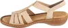 Rieker Damen Schlüpf Sandale mit Stretchriemen beige Produktbild-Vorschau 2