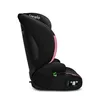 A side view of a black and pink car seat against a white background. Anteprima dell’immagine prodotto