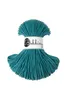 Bobbiny Junior 3 mm 100 m Teal Schnur Produktbild-Vorschau 1
