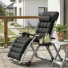 LZQ Gartenliege Klappbar bis 160 kg, Gepolsterter Produktbild-Vorschau 12