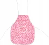 A child's apron with a pink floral pattern and a white pocket, shown on a white background. Produktbild-Vorschau