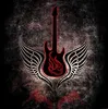 Gitara Art Print Picture - Guitar Heaven, Metal (100 x 100 Náhľad obrázku produktu 1