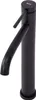 A black high-rise basin faucet. Podgląd zdjęcia produktu