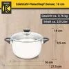 Karl Krüger 101016DE Edelstahl Fleischtopf Denver mit Produktbild-Vorschau 5
