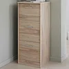 Armoire à dossiers Ludik avec fermeture - chêne Voir les images du produit 2