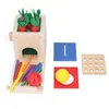 drevená hračka 4 v 1 Montessori: Obsahuje krabičku na Náhľad obrázku produktu 2