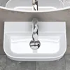 doporro Waschbecken  Gäste-WC weiß Aufsatzwaschbecken Produktbild-Vorschau 3