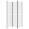 vidaXL 3-częściowy parawan biały 150x200 cm tkanina Podgląd zdjęcia produktu 4