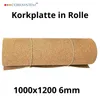Korkrolle Naturkork 6mm – 1000x1200mm – Dämmung, Produktbild-Vorschau 1