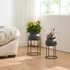 Pflanzenständer ‘Assen’ mit Blumentopf Metall 38 x 23,5 cm Produktbild-Vorschau 7