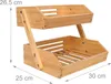 Relaxdays Obst Etagere Bambus, 2 Etagen, HBT 26,5x30x25 cm, Produktbild-Vorschau 4