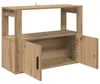 vidaXL Kredens dębowy Artisan 80 x 30 x 60 cm materiał Podgląd zdjęcia produktu 5
