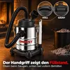 Aschesauger mit Füllstandsanzeige im Handgriff – oben beim Saugen, unten bei vollem Behälter Produktbild-Vorschau