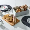 Alessi BG03 R Mattina Brotkasten, Stahl, Bambusholz, rot, Produktbild-Vorschau 11