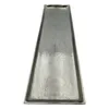 Taca dekoracyjna metalowa 44x13 cm srebrna Taca na świece Podgląd zdjęcia produktu 7