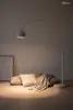 SalesFever Bogenlampe Beige 208 cm mit Marmorfuß & Produktbild-Vorschau 3