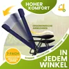 KESSER® 2er Set Gartenstuhl Hochlehner Alu Klappstuhl Produktbild-Vorschau 4
