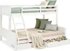 Homestyle4u Palandy 90x200 140x200 Vyvýšená postel Dětská Náhled obrázku produktu 8