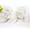 50 Pack Laser Cut Sweet Couple Wedding Favor Boxen, Party Produktbild-Vorschau 4