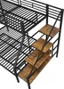 Etagenbett mit 2 Liegeflächen, Treppe, Regal, Schrank und Produktbild-Vorschau 9