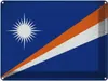 vianmo Blechschild 30x40 cm Marshallinseln Flagge Fahne Produktbild-Vorschau 1