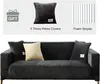 Samt Sofabezug 3 Sitzer- Weich Stretch Couchbezug Produktbild-Vorschau 2