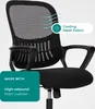 Chaise de bureau Sweiko avec repose-pieds réglable,Grand Voir les images du produit 5