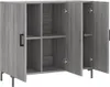vidaXL Príborník Grey Sonoma 90x34x80 cm odvodený výrobok z Náhľad obrázku produktu 5