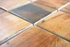 Vintage Wood Mosaikfliese Keramik braun Holzoptik Produktbild-Vorschau 4