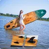 THUNDER Wood Stand Up Paddle Board 350x81x15 cm Braun Produktbild-Vorschau 12