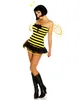 Bienen-Kostüm gelb/schwarz, 2XL Produktbild-Vorschau 4