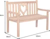 riess-ambiente Wetterfeste Gartenbank EMPIRE TEAK 120cm Produktbild-Vorschau 2