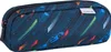 A pencil case with a racing car and abstract streaks pattern. Anteprima dell’immagine prodotto