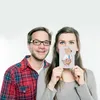 Mr. & Mrs. Panda Postkarte Bankfachmann Herz - Grau Pastell Produktbild-Vorschau 4