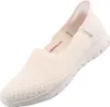 A single white Skechers slip-on shoe is shown against a white background. Produktbild-Vorschau