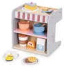 Drevený detský kávovar 2v1 shop barista set 26 doplnkov Náhľad obrázku produktu 7