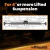Double stabilisateur de direction pour Jeep YJ Wrangler 4WD Voir les images du produit 7