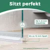 Close-up of a shower door seal demonstrating its fit and dimensions. Podgląd zdjęcia produktu