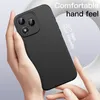 Hands holding a black phone case, with marketing text overlay. Náhled obrázku produktu