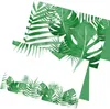 itenga 24x Tischkarten Platzkarten "Blätter" grün floral Produktbild-Vorschau 1