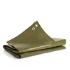 A folded green tarp is shown against a white background. Produktbild-Vorschau