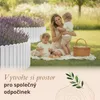 Floranica dřevěný obrubník záhonu 30 x 200 cm bílý okraj Náhled obrázku produktu 6