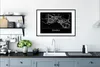 MuchoWow® Gerahmtes Poster Stadtplan - Istanbul - Karte Produktbild-Vorschau 4