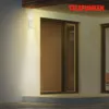 LED Außenleuchte Dämmerungssensor GU10 IP44 5 W weiß Metall Produktbild-Vorschau 3