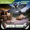 tillvex Alu Ampelschirm Blau LED Solar Ø 300 cm mit Kurbel Produktbild-Vorschau 6