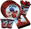 Miraculous Ladybug & Cat Noir Partyset zum Kindergeburtstag Produktbild-Vorschau 1